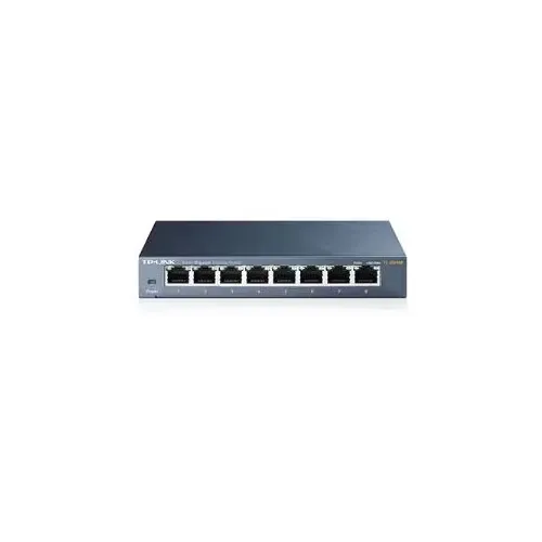 [00001600] 8PORT GIGABIT DESKTOP SWITCH STEEL DESIGN DESKTOP/WALL-MOUNTING
